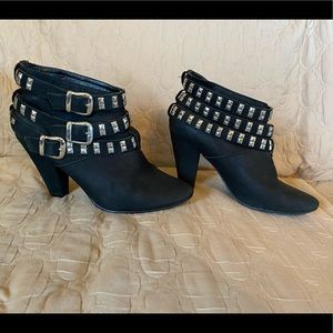 Hearsay Studded Booties